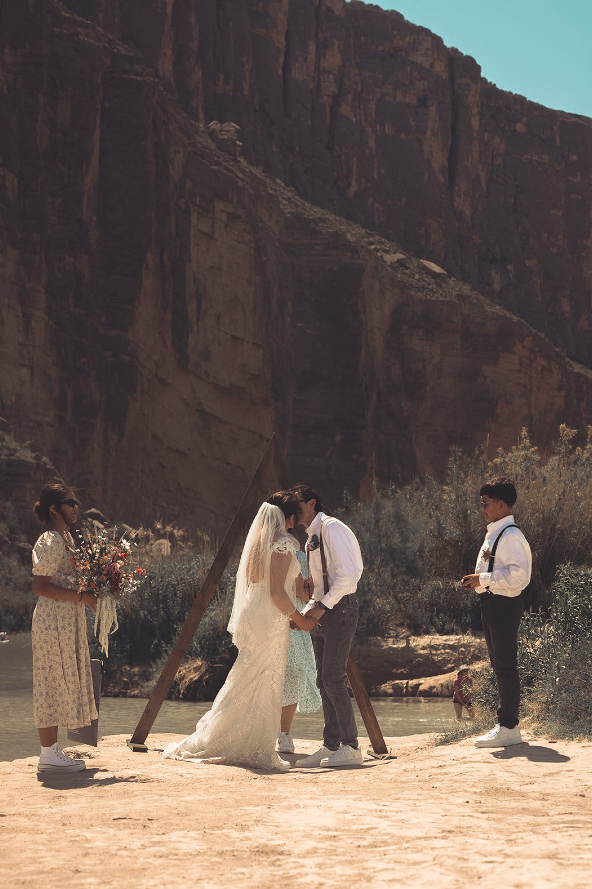 Araceli and Doug at Santa Elena Canyon