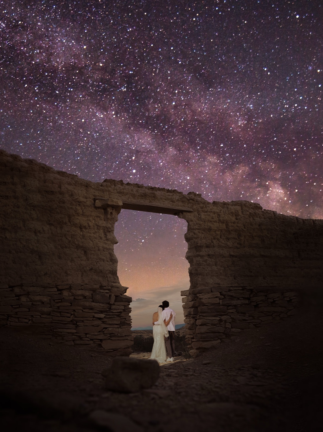 Araceli and Doug Big Bend wedding by GR Weddings