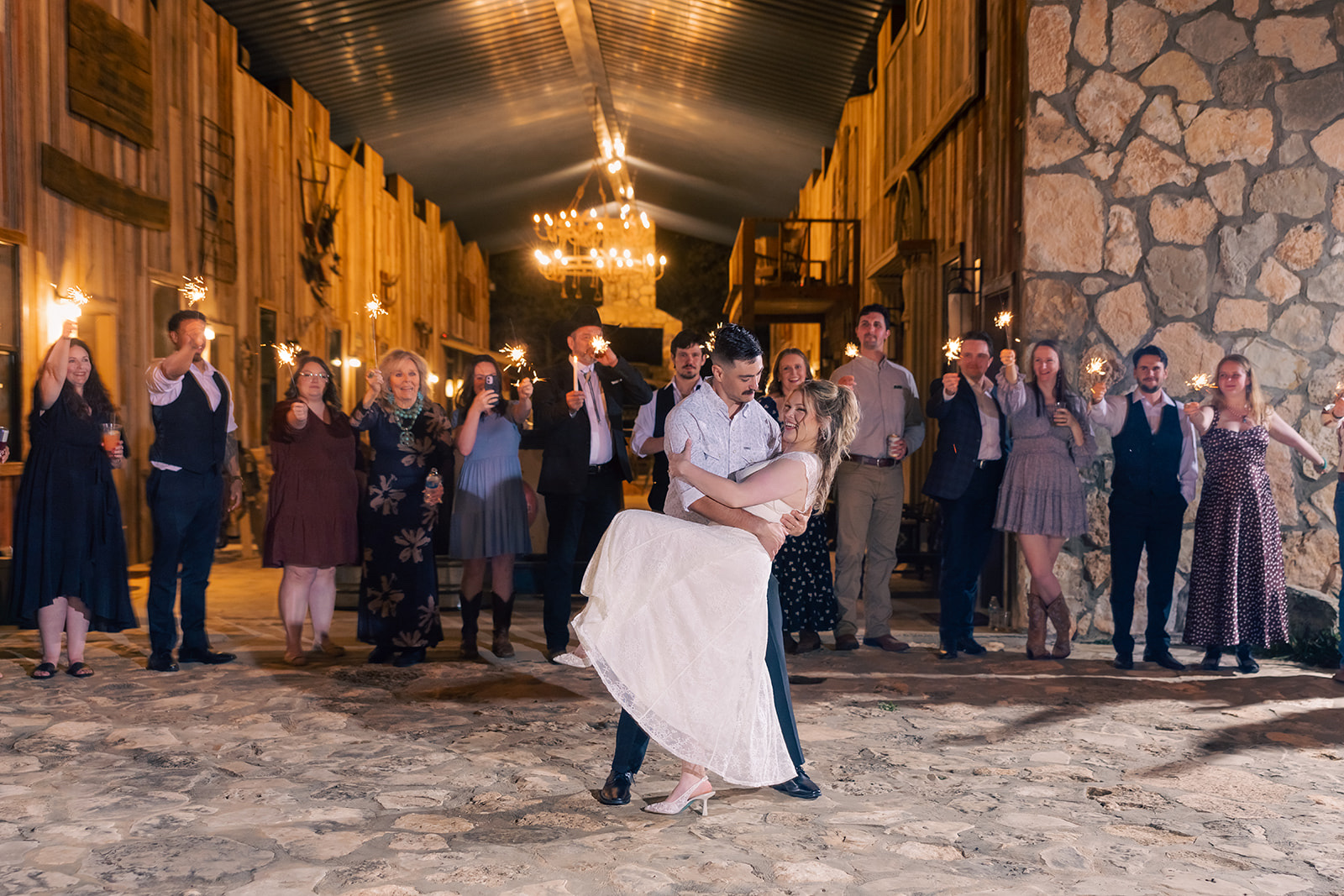 Logan and Chris wedding at YO Ranch Headquarters by GR Weddings