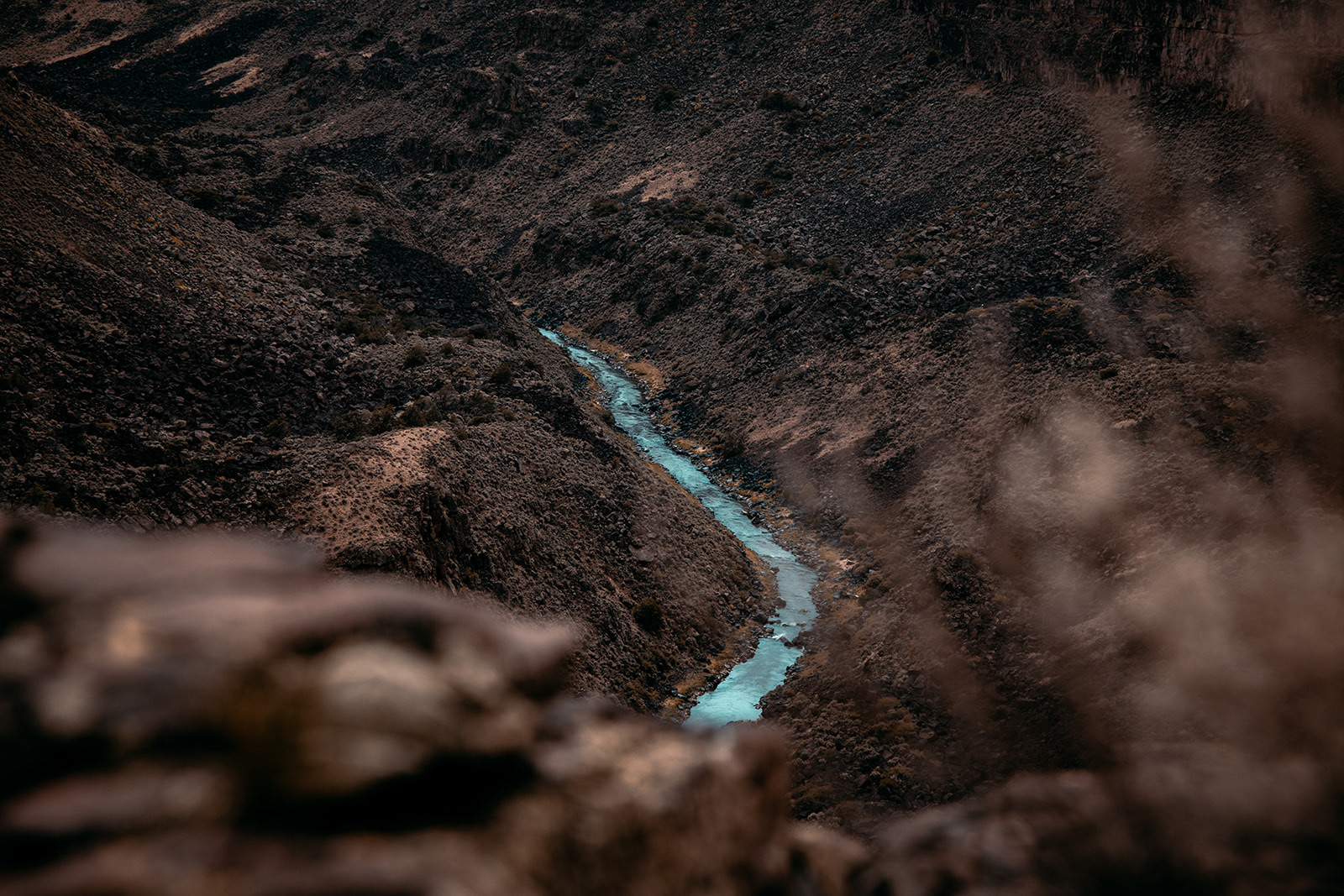Rio Grande Gorge landscape from Gabe's Ridin Shotgun travel series