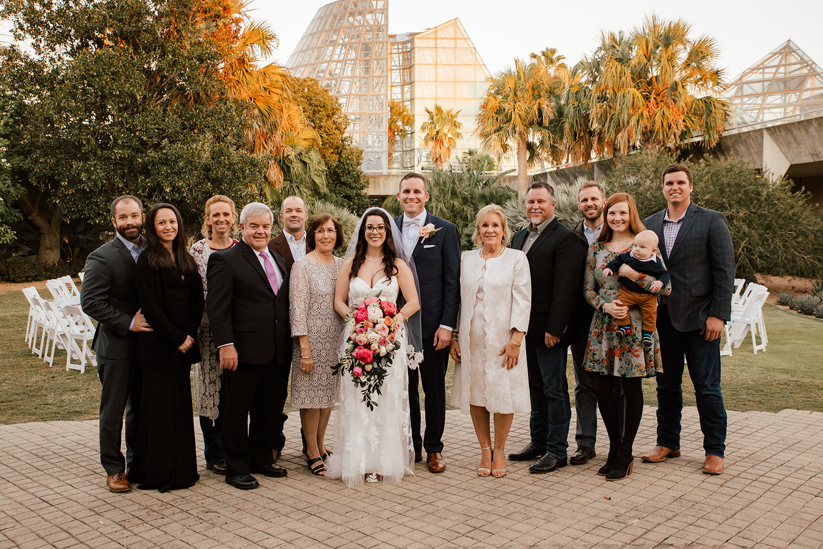 Wedding at the San Antonio Botanical Garden by GR Weddings